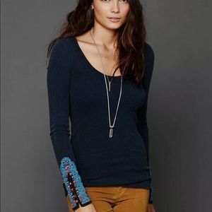 Free People Fiesta Cuff Thermal S